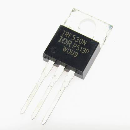 EMERGING TECHNOLOGIES 3 PCS IRF530 Power MOSFET Electronic Components Electronic Hobby Kit
