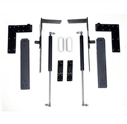 RIBBONIC Murphy Bed Hardware michenism kit with Folding Bracket .Easy DIY Vertical Double Bed Capacity 200kg Bed Hydraulic Mechanism