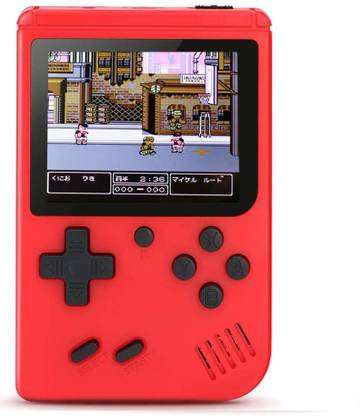 LUKECAGE Best collection Handheld Game Console, Retro Mini Game Player with 400 Classical FC Games 2.8-Inch Color Screen Support for Connecting TV & Two Players 800mAh Rechargeable Battery Present for Kids and Adult NA GB with Mario, Contra, All Old Game
