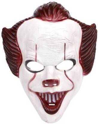 Naughtyy Musketeers Pennywise, Stephen king Clown IT movie full face horror mask Party Mask