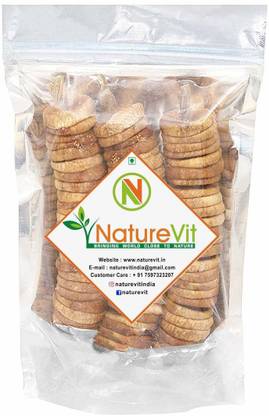 Nature Vit Anjeer, 500 gm Jumbo Size, Dried Figs Figs