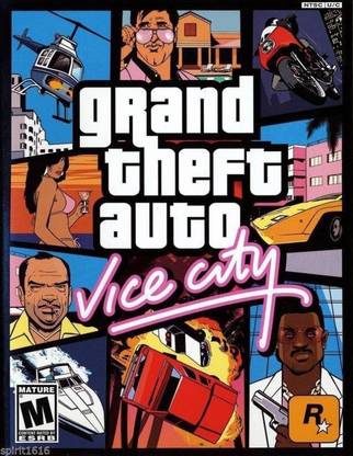 Gaming Universe VICE CITY GAME FOR PC Premium Edition, No CD DVD no digital code. (Pendrive)(Physical Video Games, for PC) (Standard)