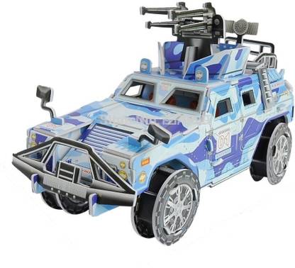 Rising High DIY 3D Cardboad Jigsaw Puzzle Warrior Assault Vehicle LX-139