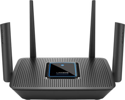 LINKSYS MR9000X-AH Mesh Router 2.4 GHz, 5 GHz 3000 Mbps Wifi Speed Tri Band External Antenna Ethernet (Cable Broadband)