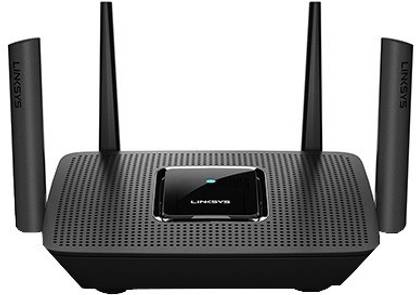 LINKSYS MR8300-AH Mesh Router 2.4 GHz, 5 GHz 2200 Mbps Wifi Speed Tri Band External Antenna Ethernet (Cable Broadband)
