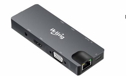 ikling USB C Hub, 9-in-1 USB C Adapter with 4K USB C to HDMI,VGA, USB C Charging B07TVSLDND USB Hub