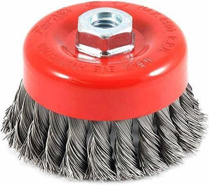 ATOOLS Twisted Wire Wheel Cup Brush for Removing Rust, Paint wire wheel cup brush Wheel Brush