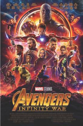 Avengers Infinity war Paper Print
