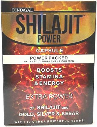 Dindayal Aushadhi Shilajit Power Capsule (Gold Power)