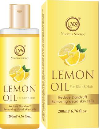 Nuerma Science Lemon Oil For Skin & Hair (Reduce Dandruff & Removes Dead Skin Cells)