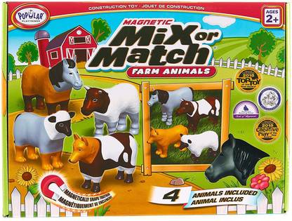 Popular Playthings Mix Or Match Farm Animals
