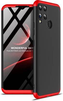 SAPCASE Front & Back Case for Realme C15
