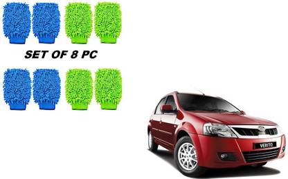 liger Car Dust Cleaning Wet and Dry Glove Set