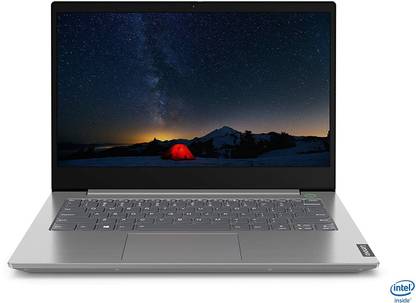 Lenovo Intel Core i3 10th Gen - (4 GB/1 TB HDD/Windows 10 Pro) ThinkBook 14 Thin and Light Laptop