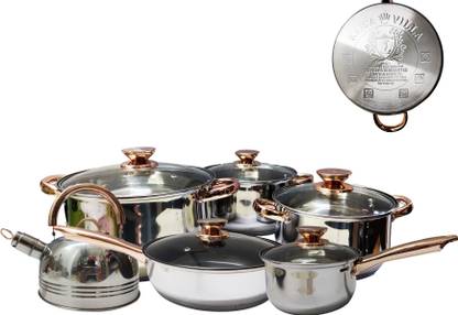 Kaisa Villa Induction Bottom Non-Stick Coated Cookware Set