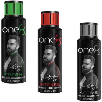 one8 by Virat Kohli Active And Fresh And Intense Body Spray SQ59 Perfume Body Spray  -  For Men