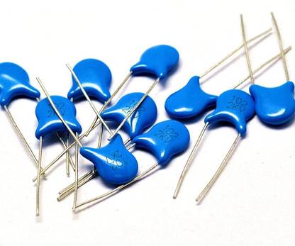 RISARYA CERAMIC DISC CAPACITOR 102/1000PF 2KV, 10PCS SET Electronic Components Electronic Hobby Kit