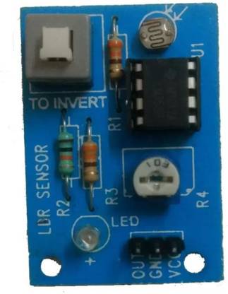 SPECTRACORE Embeddinator LDR light Sensor Module With Special Day/Night Invert Logic Feature For Raspberry Pi, Arduino, DSP, ARM, AVR, PIC, 8051 Micro Controller Board Micro Controller Board Electronic Hobby Kit