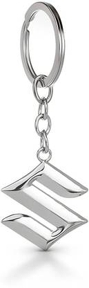 gtrp Maruti Suzuki Full Metal Ring Key Chain (Silver) Key Chain Key Chain