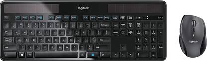Logitech 920-005002 Wireless Standard Desktop Keyboard Compatible with Desktop, Laptop, Mac