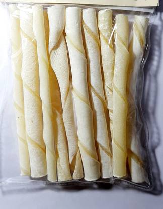 JK INTERNATIONAL WHITE MUNCHIES PACK OF 10 STICK Milk Dog Treat