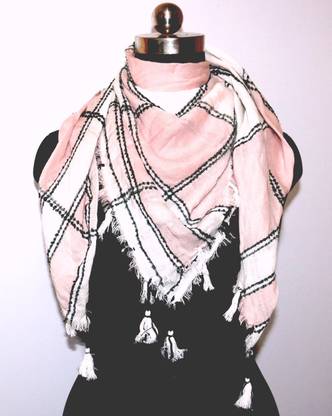 NK PELISE Checkered Polycotton Boys & Girls Scarf