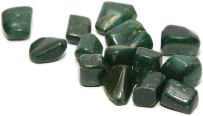 Aqeeqee Nephrite Jade Tumbles four pcs Polished, Regular Asymmetrical Crystal Stone