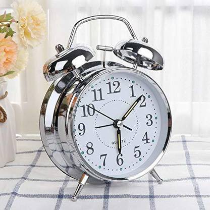 WillKings Enterprise Analog Twin Ball Clock Bronze Clock