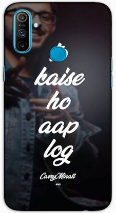 artocus Back Cover for Realme C3, Realme C3 To kaise hai aap log carryminati Printed Back Cover
