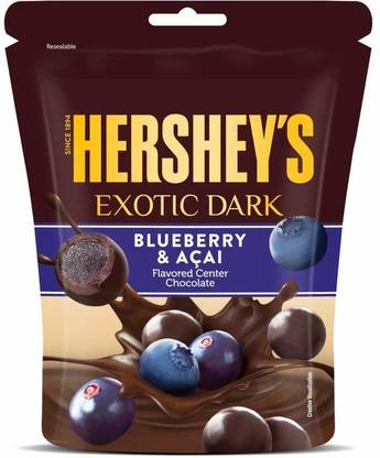 HERSHEY'S FLAVORED CENTER CHOCOLATE Crackles