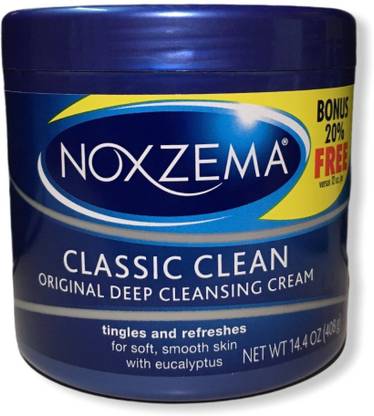 Noxzema Classic Clean Original Deep Cleansing Cream Tingles and Refreshes With Eucalyptus 14.4 oz Face Wash