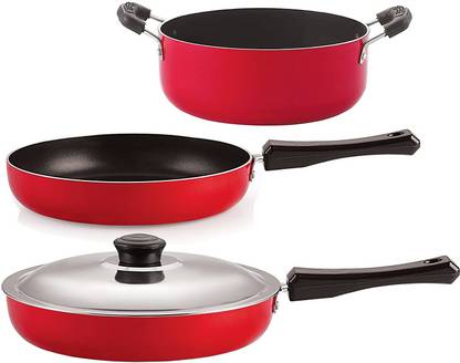 NIRLON FP10_FP12_CS22 Non-Stick Coated Cookware Set
