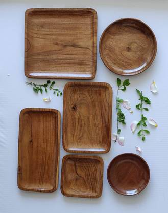 Modulla Serving Platter Snack Platters Combo Set of 6 Tray