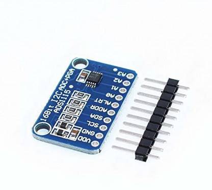 Scriptronics ADS1115 16-Bit ADC-4 Channel with Programmable Gain Amplifier for Arduino Electronic Components Electronic Hobby Kit