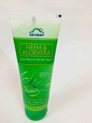 SKYMAP NEEM & ALOEVERA FACE WASH COMBO(2*75GM) Face Wash