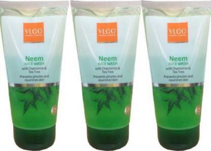 VLCC COMBO KIT NEEM FACE WASH (3 * 150 ML  (450 ml) Face Wash