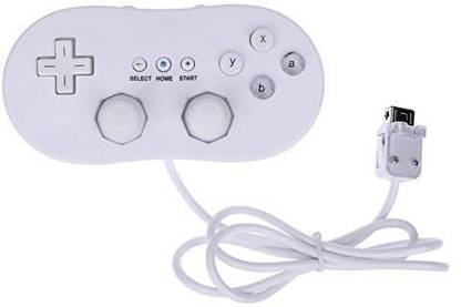 BVG Classic Wired Controller for Nintendo Wii (White, For N. Wii Controller) (Generic)  Gamepad