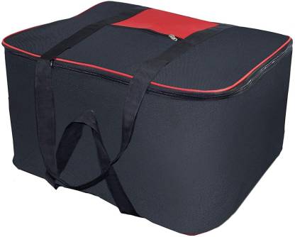 Bed Storage Red Black Garment Cover, Garment Cover Bag