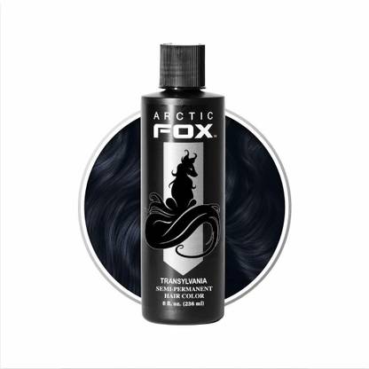 Arctic Fox 100% VEGAN TRANSYLVANIA SEMI PERMANENT HAIR COLOR DYE 8 OZ , TRANSYLVANIA SEMI