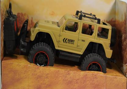 MANA BAZAAR RADIO CONTROL MILITARY SUV/KIDS ARMY JEEP/KIDS PLAY TOYS/BIG SIZE ARMY POWER JEEP