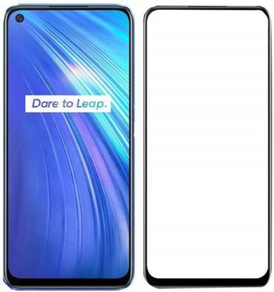 CLASIKCART Edge To Edge Tempered Glass for Realme 7i