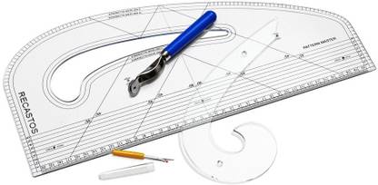 RECASTOS Pattern master combo set of 4 Sewing Kit