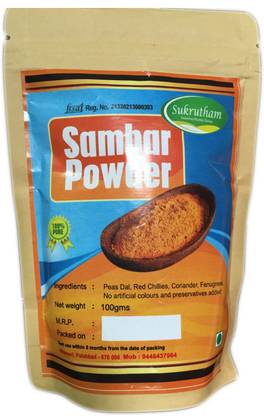 Sukrutham TRADITIONAL SAMBAR POWDER