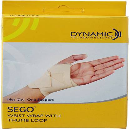 Dyna SEGO WRIST WRAP WITH THUMB LOOP Wrist Support