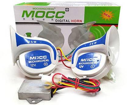 MOCC Horn For Universal For Bike, Universal For Car, Universal for Trucks, Universal for Bus Universal For Bike, Universal For Car
