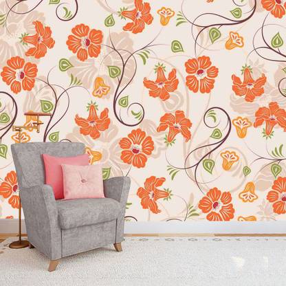 ALL DECORATIVE DESIGN Decorative Multicolor Wallpaper