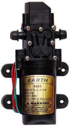 Earth 12V DC Diaphragm Motor Pump For Sprayers and Projects Diaphragm Water Pump