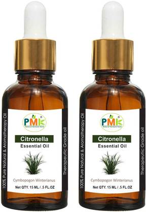 PMK Pure Natural Citronella Essential Oil (15ML Pack of 2)