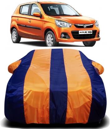 V VINTON Car Cover For Maruti Suzuki Alto K10 (With Mirror Pockets)