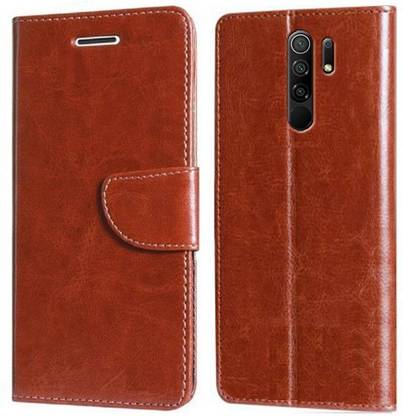 Nuvak Flip Cover for Redmi 9 Prime, POCO M2, POCO M2 Reloaded
